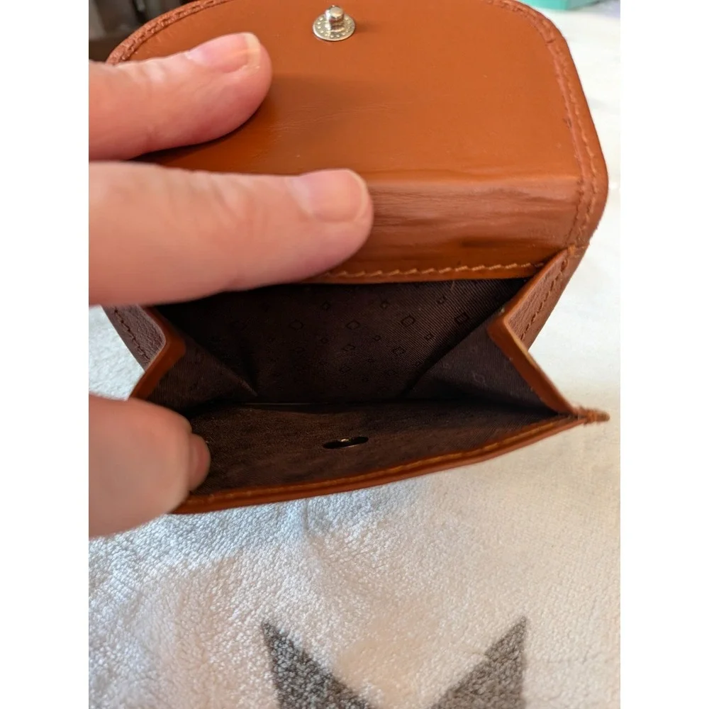 Vintage Genuine Leather Horseshoe Style Traveler's Wallet India KANE-M Snap